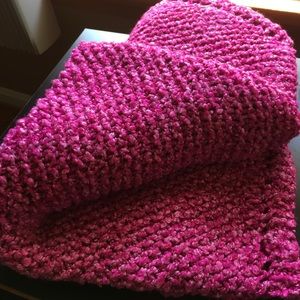 🎀Hot pink crotchet blanket🎀
